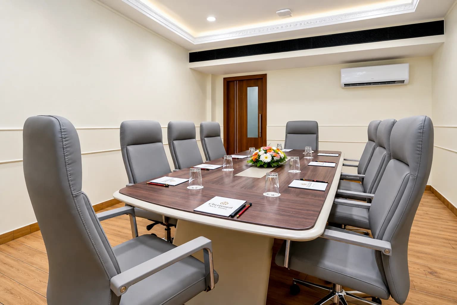 Board Room chairs and table detail